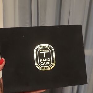 Tahari LIMITED EDITION Hand Creme Set in Black Faux Suede Box